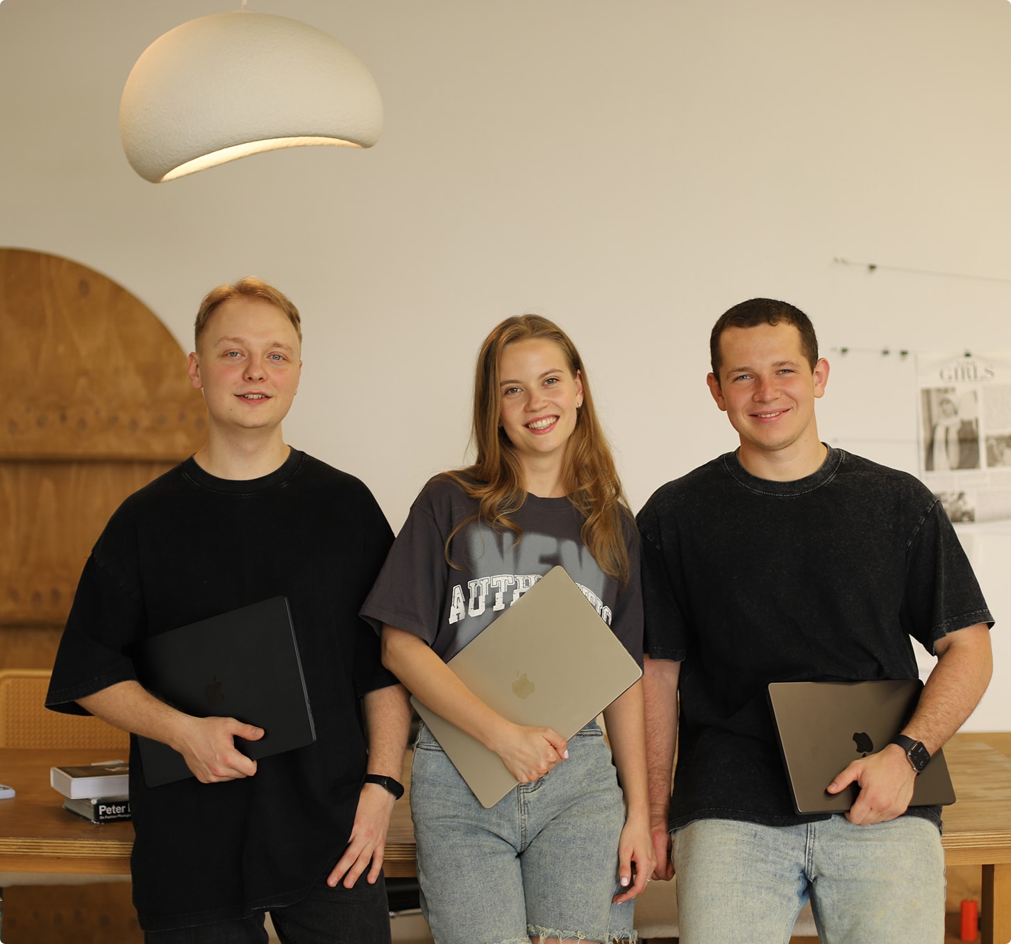 Команда Hive Studio — Никита, Анастасия и Владислав